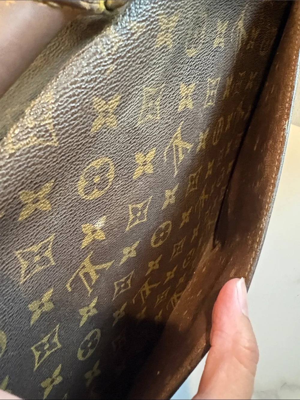 Sold Louis Vuitton LV Business Bag Serviette Conseiller Brown Monogram